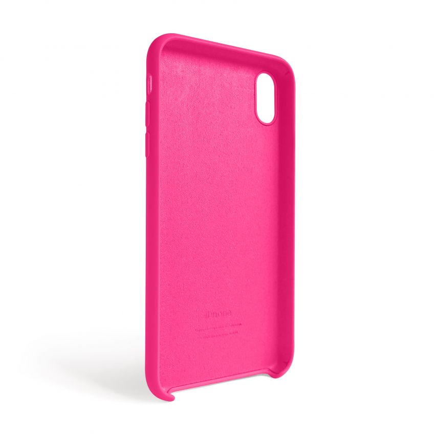 Чехол Full Silicone Case для Apple iPhone Xr shiny pink (38) (без логотипа)