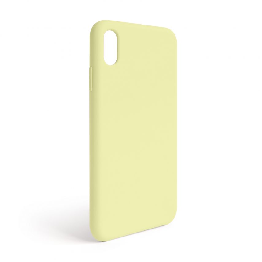Чехол Full Silicone Case для Apple iPhone Xr mellow yellow (51) (без логотипа)