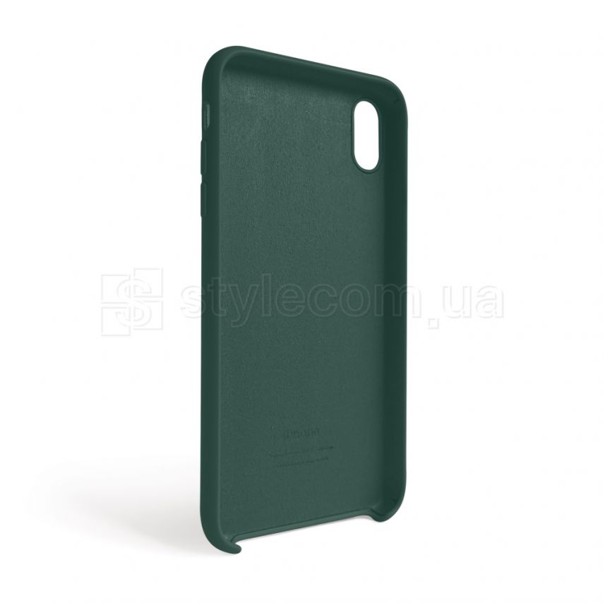 Чехол Full Silicone Case для Apple iPhone Xr pine green (55) (без логотипа)