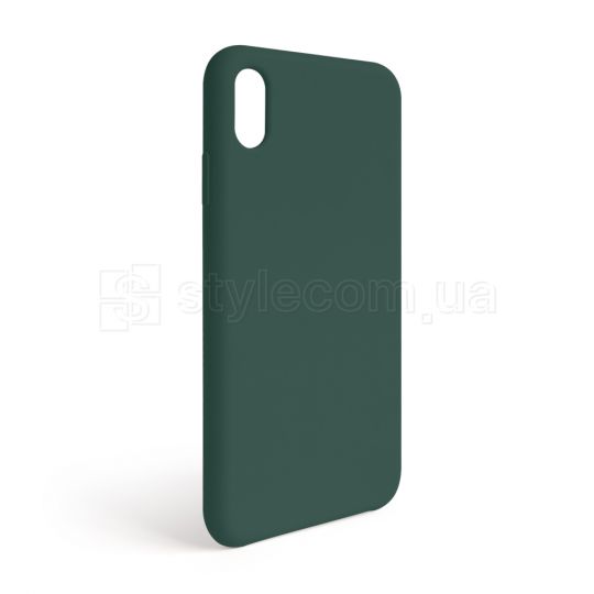 Чехол Full Silicone Case для Apple iPhone Xr pine green (55) (без логотипа)