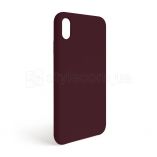 Чехол Full Silicone Case для Apple iPhone Xr plum (57) (без логотипа) - купить за 135.66 грн в Киеве, Украине