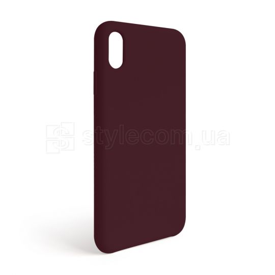 Чехол Full Silicone Case для Apple iPhone Xr plum (57) (без логотипа)
