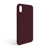 Чехол Full Silicone Case для Apple iPhone Xr plum (57) (без логотипа)
