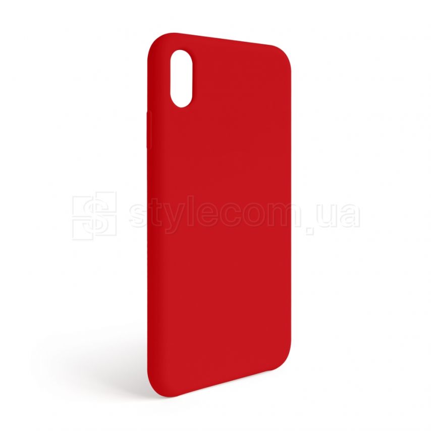 Чехол Full Silicone Case для Apple iPhone Xr red (14) (без логотипа)