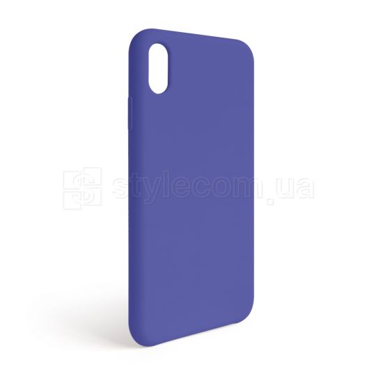 Чехол Full Silicone Case для Apple iPhone Xr purple (34) (без логотипа)