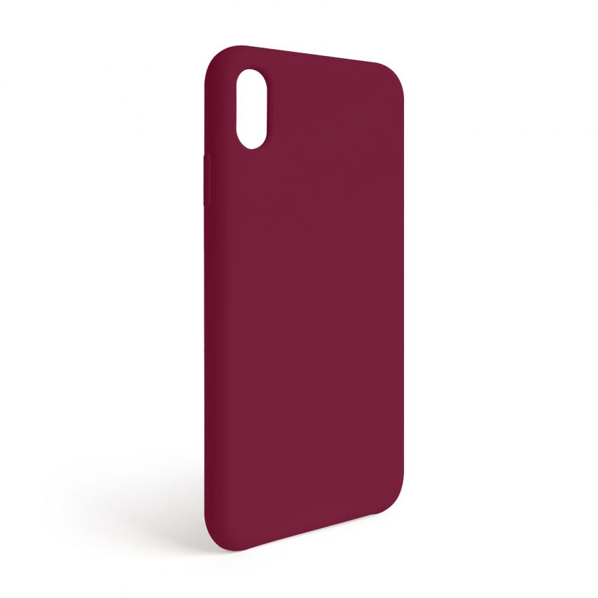 Чохол Full Silicone Case для Apple iPhone Xr rose red (37) (без логотипу)