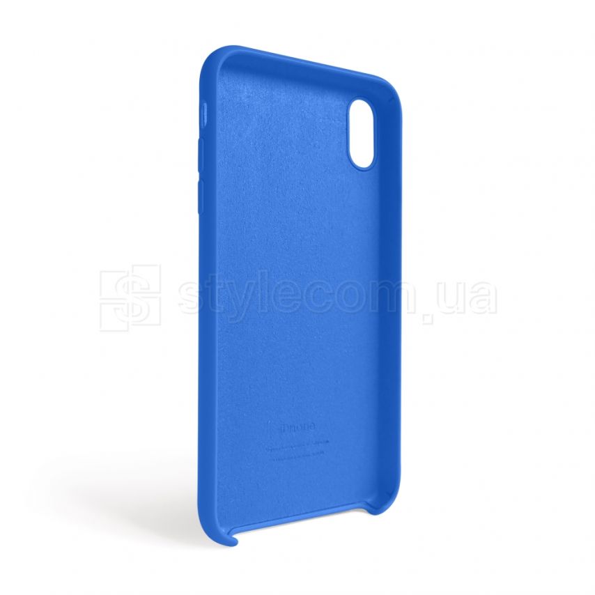 Чехол Full Silicone Case для Apple iPhone Xr royal blue (03) (без логотипа)