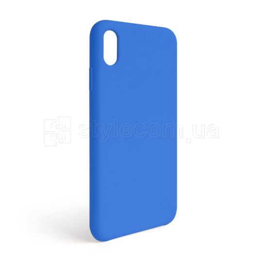 Чехол Full Silicone Case для Apple iPhone Xr royal blue (03) (без логотипа)