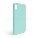 Чехол Full Silicone Case для Apple iPhone Xr sea blue (21) (без логотипа)