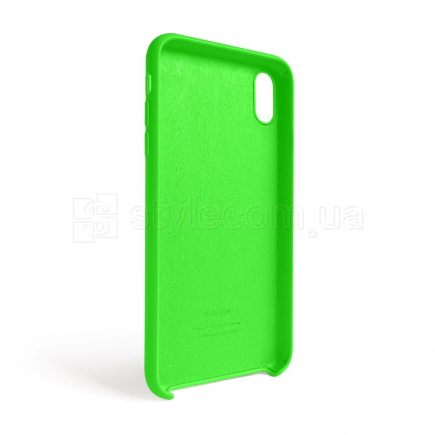 Чохол Full Silicone Case для Apple iPhone Xr shiny green (40) (без логотипу)