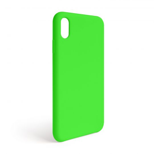 Чехол Full Silicone Case для Apple iPhone Xr shiny green (40) (без логотипа) - купить за 150.62 грн в Киеве, Украине