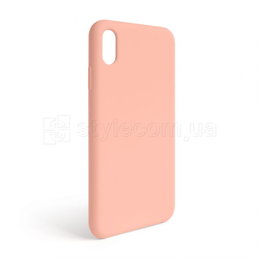 Чехол Full Silicone Case для Apple iPhone Xr grapefruit (61) (без логотипа)