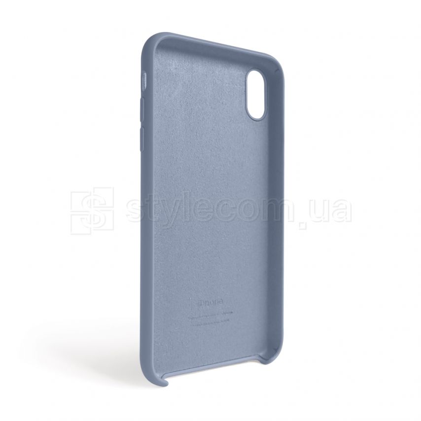 Чехол Full Silicone Case для Apple iPhone Xr sierra blue (62) (без логотипа)