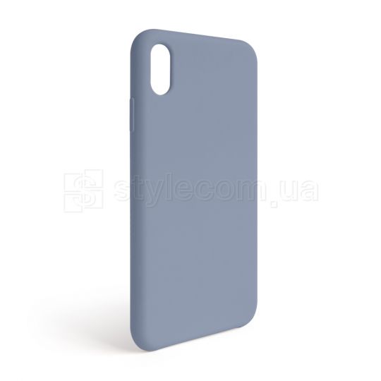Чехол Full Silicone Case для Apple iPhone Xr sierra blue (62) (без логотипа)