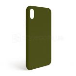 Чехол Full Silicone Case для Apple iPhone Xr forest green (63) (без логотипа) - купить за 139.74 грн в Киеве, Украине