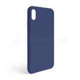 Чехол Full Silicone Case для Apple iPhone Xr blue horizon (65) (без логотипа)