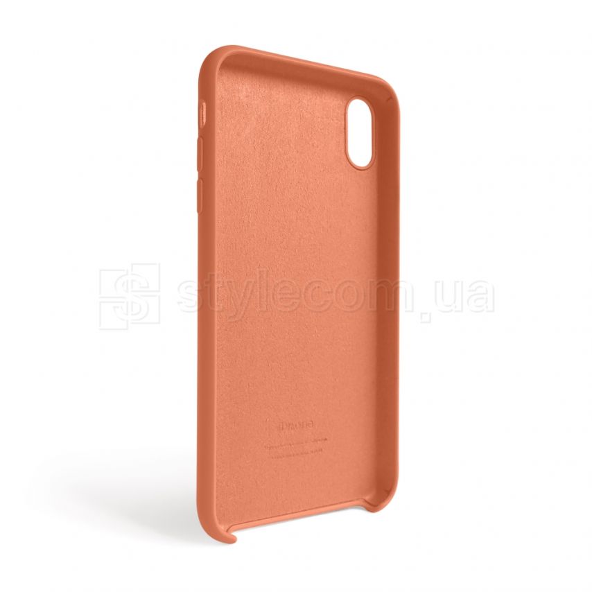 Чехол Full Silicone Case для Apple iPhone Xr new peach (66) (без логотипа)