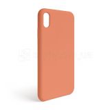 Чехол Full Silicone Case для Apple iPhone Xr new peach (66) (без логотипа)