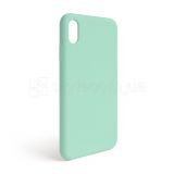 Чехол Full Silicone Case для Apple iPhone Xr new blue (67) (без логотипа)