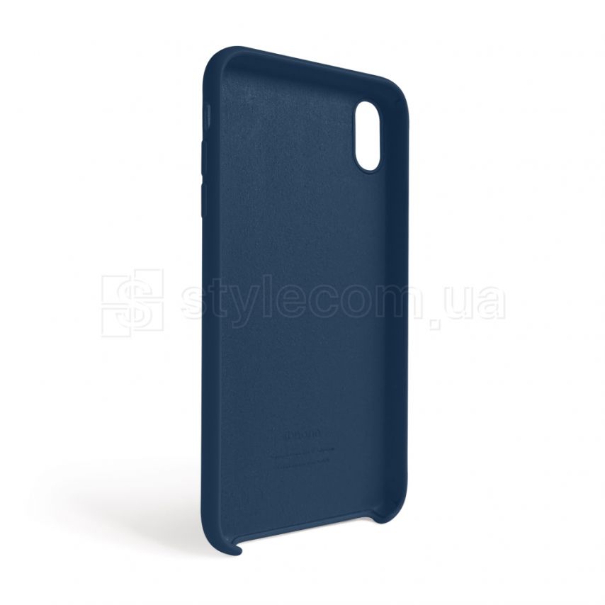 Чехол Full Silicone Case для Apple iPhone Xr deep navy (68) (без логотипа)