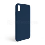 Чохол Full Silicone Case для Apple iPhone Xr deep navy (68) (без логотипу) - купити за 136.00 грн у Києві, Україні