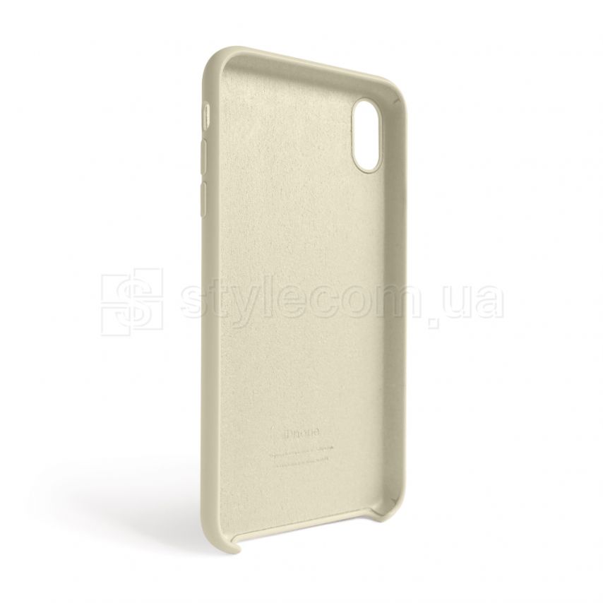 Чохол Full Silicone Case для Apple iPhone Xr antique white (10) (без логотипу)