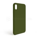 Чехол Full Silicone Case для Apple iPhone Xr army green (45) (без логотипа) - купить за 139.74 грн в Киеве, Украине