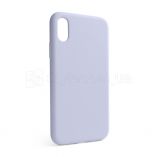 Чохол Full Silicone Case для Apple iPhone X, Xs lilac (39) (без логотипу) - купити за 141.44 грн у Києві, Україні