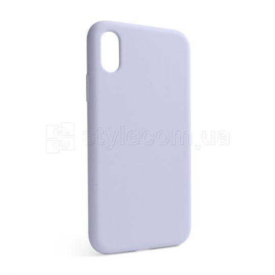 Чохол Full Silicone Case для Apple iPhone X, Xs lilac (39) (без логотипу)