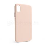 Чохол Full Silicone Case для Apple iPhone X, Xs nude (19) (без логотипу) - купити за 141.44 грн у Києві, Україні