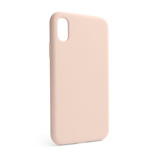 Чохол Full Silicone Case для Apple iPhone X, Xs nude (19) (без логотипу) - купити за 153.34 грн у Києві, Україні