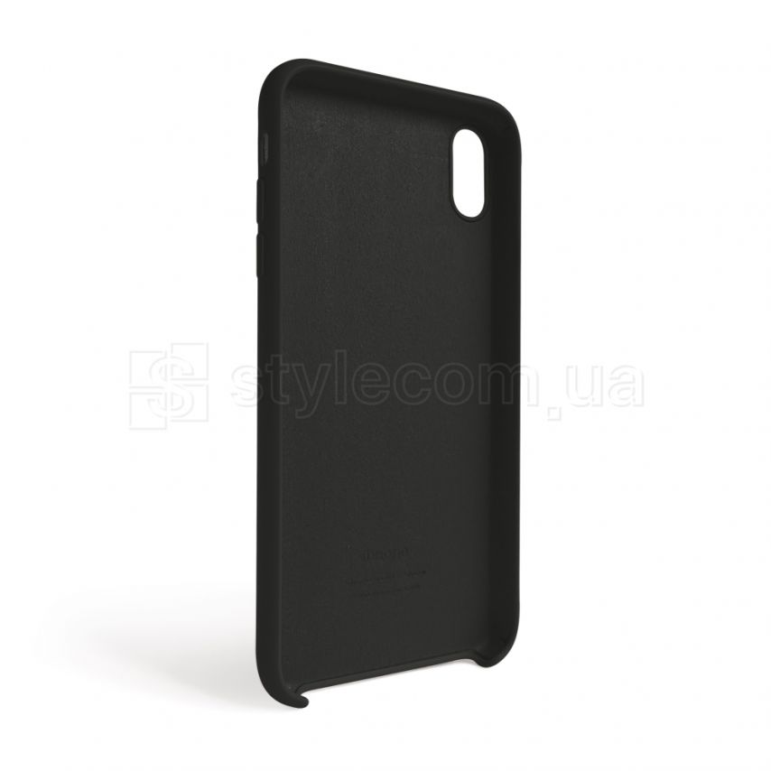 Чехол Full Silicone Case для Apple iPhone Xr black (18) (без логотипа)