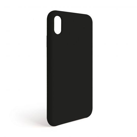 Чохол Full Silicone Case для Apple iPhone Xr black (18) (без логотипу)