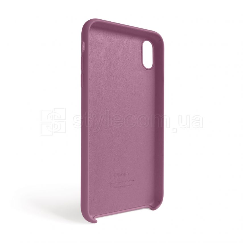 Чехол Full Silicone Case для Apple iPhone Xr blueberry (56) (без логотипа)
