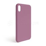 Чехол Full Silicone Case для Apple iPhone Xr blueberry (56) (без логотипа)