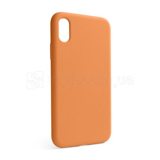 Чехол Full Silicone Case для Apple iPhone X, Xs papaya (49) (без логотипа)