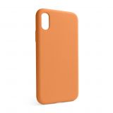 Чохол Full Silicone Case для Apple iPhone X, Xs papaya (49) (без логотипу)