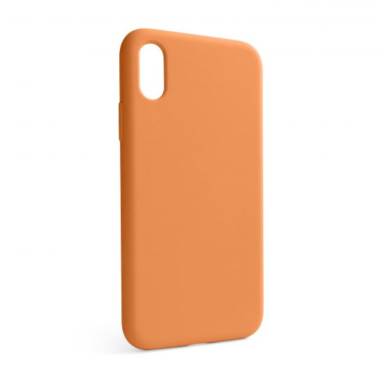 Чохол Full Silicone Case для Apple iPhone X, Xs papaya (49) (без логотипу) - купити за 150.62 грн у Києві, Україні