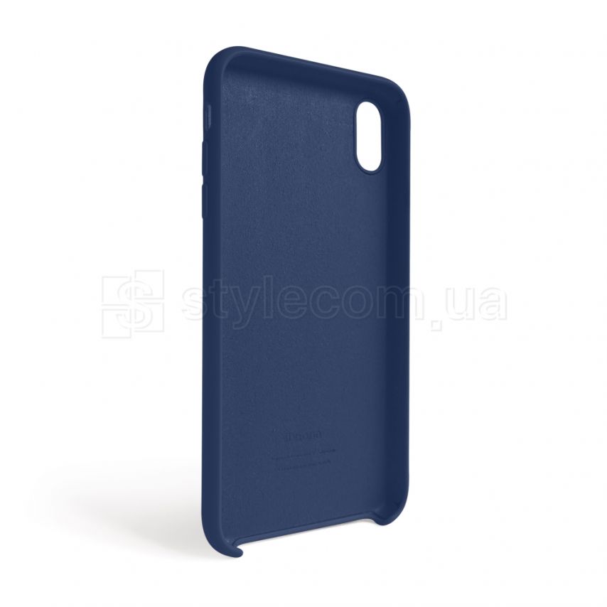 Чехол Full Silicone Case для Apple iPhone Xr blue cobalt (36) (без логотипа)