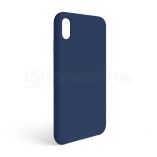 Чехол Full Silicone Case для Apple iPhone Xr blue cobalt (36) (без логотипа) - купить за 136.00 грн в Киеве, Украине