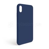 Чехол Full Silicone Case для Apple iPhone Xr blue cobalt (36) (без логотипа)