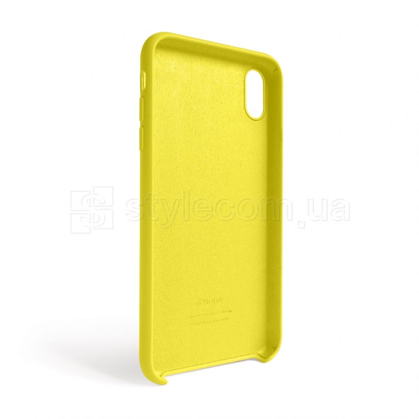 Чехол Full Silicone Case для Apple iPhone Xr canary yellow (50) (без логотипа)