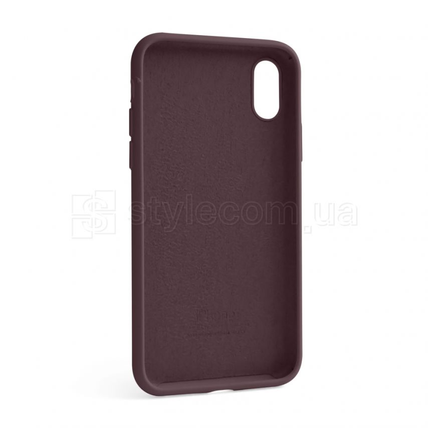 Чохол Full Silicone Case для Apple iPhone X, Xs plum (57) (без логотипу)