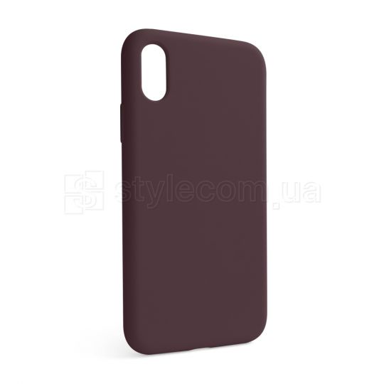 Чехол Full Silicone Case для Apple iPhone X, Xs plum (57) (без логотипа)