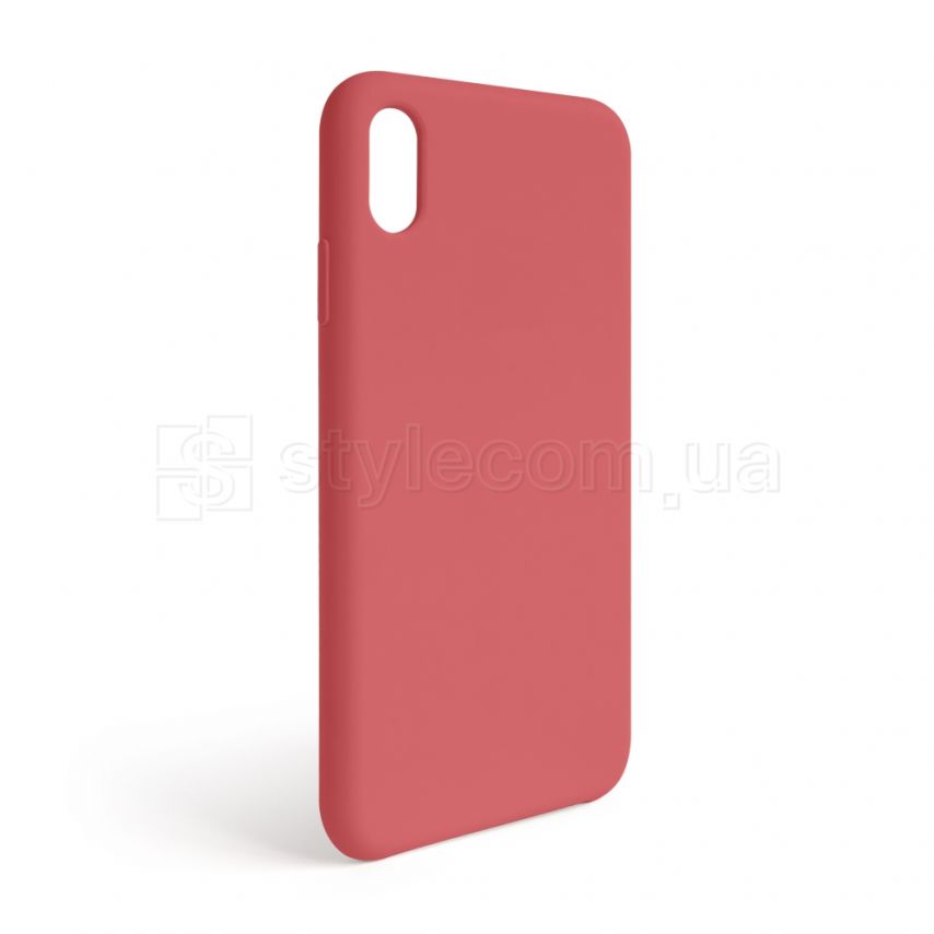 Чехол Full Silicone Case для Apple iPhone Xr camellia (25) (без логотипа)