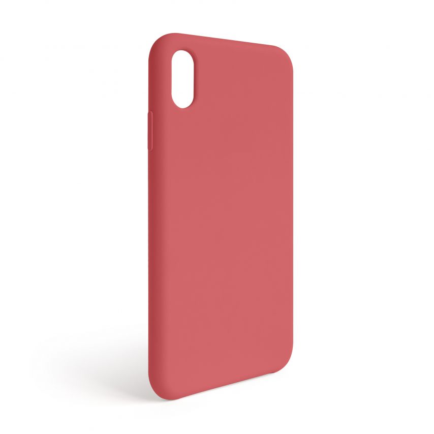 Чехол Full Silicone Case для Apple iPhone Xr camellia (25) (без логотипа)