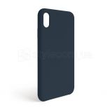 Чехол Full Silicone Case для Apple iPhone Xr cosmos blue (46) (без логотипа) - купить за 136.00 грн в Киеве, Украине