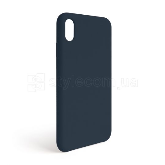 Чохол Full Silicone Case для Apple iPhone Xr cosmos blue (46) (без логотипу)