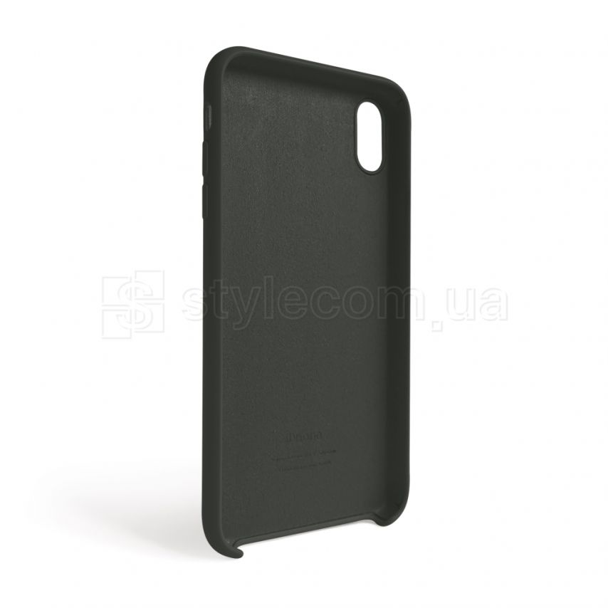 Чехол Full Silicone Case для Apple iPhone Xr dark olive (35) (без логотипа)