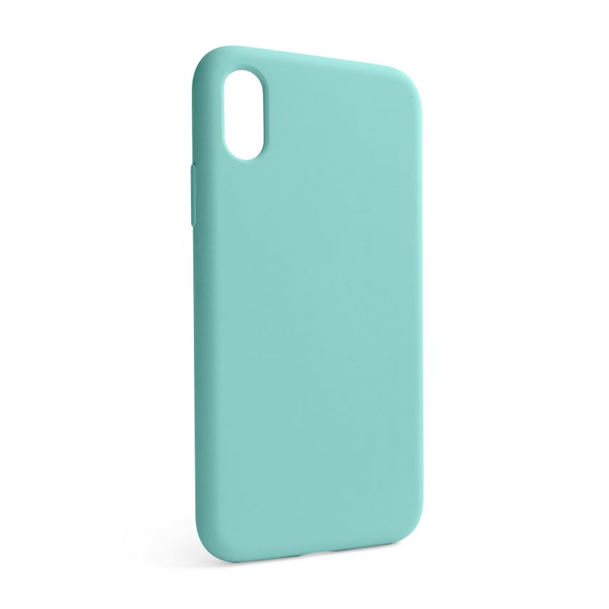 Чохол Full Silicone Case для Apple iPhone X, Xs sea blue (21) (без логотипу)